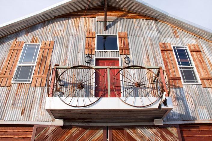 exterior of jones barn